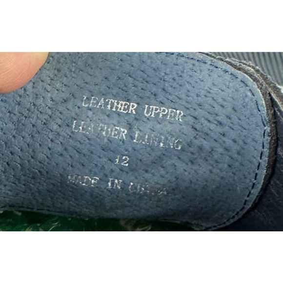 Josef Abboud Gray Grey Suede Oxford Shoe Size 12 - Picture 9 of 9